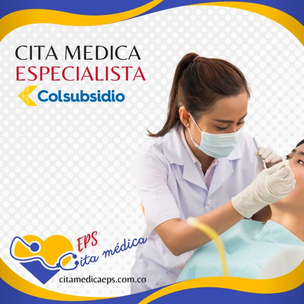 cita medica odontologia colsubsidio